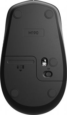 Миша комп'ютерна Logitech M190 Wireless Charcoal (910-005905) фото