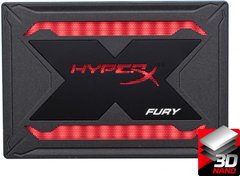 SSD накопитель Kingston HyperX Fury RGB SSD 480 GB (SHFR200/480G) фото