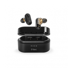 Навушники TWS TTEC AirBeat Duo Black (2KM127S) фото