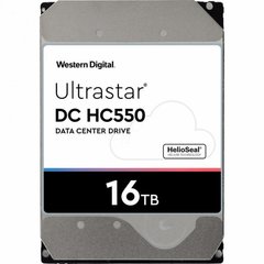 Жорсткий диск WD Ultrastar DC HC550 16 TB (WUH721816ALE6L4/0F38462) фото