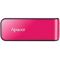 Flash память Apacer 64 GB AH334 Pink USB 2.0 (AP64GAH334P-1)