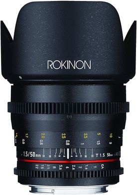 Об'єктив Rokinon Cine DS 50mm T1.5 Lens for Canon фото