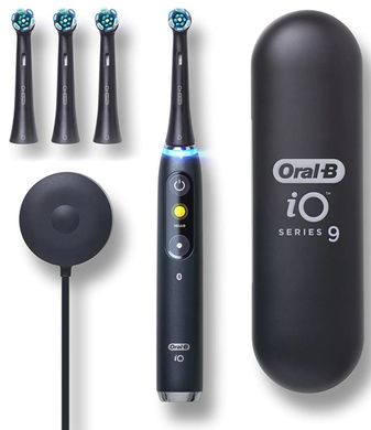 Электрические зубные щетки Oral-B iO Series 9 Black Onyx iO M9.4B2.2A фото
