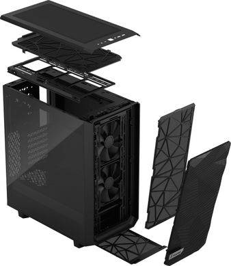 Корпус для ПК Fractal Design Meshify 2 Compact Black TG LT (FD-C-MES2C-03) фото
