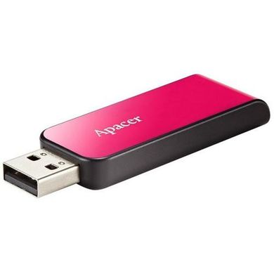Flash память Apacer 64 GB AH334 Pink USB 2.0 (AP64GAH334P-1) фото