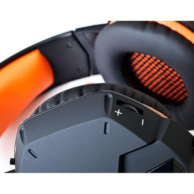 Навушники REAL-EL GDX-7700 SURROUND 7.1 black-orange фото