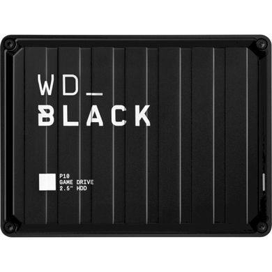 Жесткий диск WD BLACK P10 Game Drive 4 TB (WDBA3A0040BBK-WESN) фото