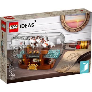 Конструктор LEGO LEGO Ideas Корабль в бутылке (92177) фото