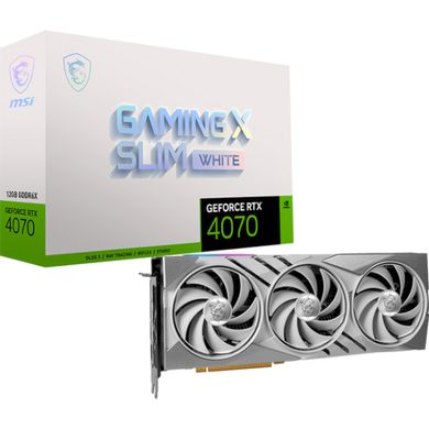 MSI GeForce RTX 4070 GAMING X SLIM WHITE 12GB (912-V513-441)