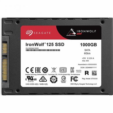 SSD накопитель Seagate IronWolf 125 500 GB (ZA500NM1A002) фото