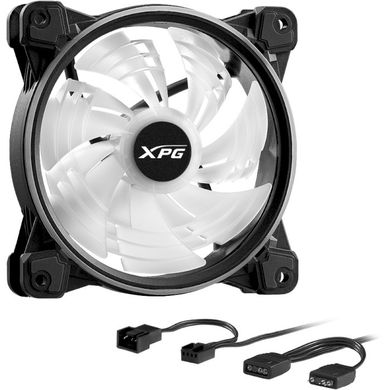 Вентилятор XPG Hurricane 120 ARGB (HURRICANE120ARGBPWM-BKCWW) Black фото