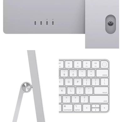 Настольный ПК Apple iMac 24 M3 Silver (MQRJ3) фото