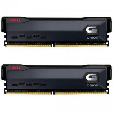 Оперативная память Geil 16 GB (2x8GB) DDR4 3200 MHz Orion Black (GOG416GB3200C16BDC) фото