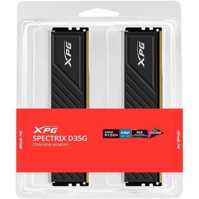 Оперативная память ADATA 16 GB (2x8GB) DDR4 3600 MHz XPG Spectrix D35G RGB Black (AX4U36008G18I-DTBKD35G) фото