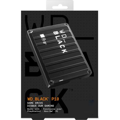 Жорсткий диск WD BLACK P10 Game Drive 4 TB (WDBA3A0040BBK-WESN) фото
