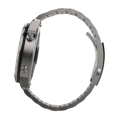 Смарт-годинник Garmin fenix Chronos Steel with Brushed Stainless Steel Watch Band (010-01957-02) фото