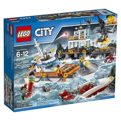 Конструктор LEGO LEGO City Штаб береговой охраны (60167) фото