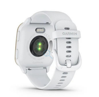 Смарт-часы Garmin Venu Sq 2 Cream Gold Aluminum Bezel with White Case and Silicone Band (010-02701-01/11) фото