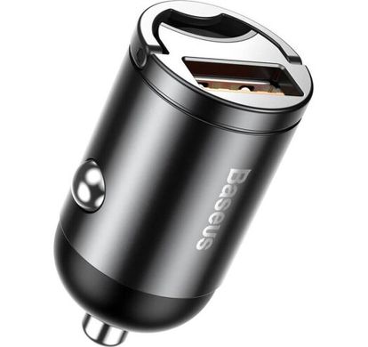 Зарядний пристрій Baseus Tiny Star Mini QC USB Port 30W Gray (VCHX-A0G) фото