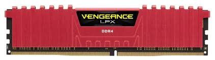Память Corsair 4 GB DDR4 2400 MHz Vengeance LPX Red (CMK4GX4M1A2400C16R) (БУ)