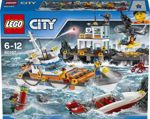 Конструктор LEGO LEGO City Штаб береговой охраны (60167) фото