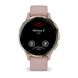 Garmin Venu 3S Soft Gold S. Steel Bezel w. Dust Rose Case and S. Band (010-02785-03)