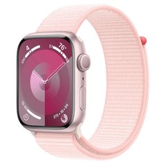 Смарт-годинник Apple Watch Series 9 GPS 45mm Pink Aluminum Case w. Light Pink S. Loop (MR9J3) фото