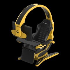 Геймерское (Игровое) Кресло DXRacer Ingrem Coding Pod Black/Yellow (TG/GCS002/YN) фото