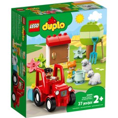 Конструктор LEGO LEGO DUPLO Сельскохозяйственный трактор и животные (10950) фото