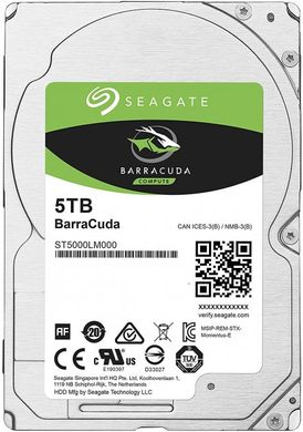 Жорсткий диск Seagate BarraCuda 2,5" (ST5000LM000) фото