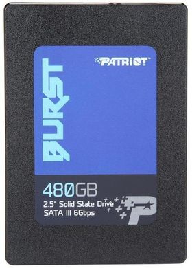 SSD накопичувач PATRIOT Burst 480 GB (PBU480GS25SSDR) фото