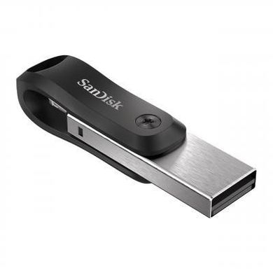 Flash пам'ять SanDisk 128 GB iXpand Go USB 3.0/Lightning (SDIX60N-128G-GN6NE) фото