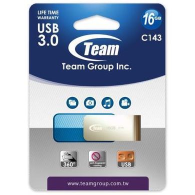 Flash пам'ять TEAM 16 GB C143 Blue (TC143316GL01) фото