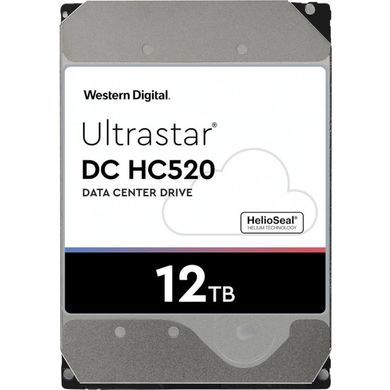Жорсткий диск WD Ultrastar DC HC520 (He12) 12 TB (HUH721212ALE604/0F30146) фото
