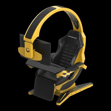Геймерское (Игровое) Кресло DXRacer Ingrem Coding Pod Black/Yellow (TG/GCS002/YN) фото