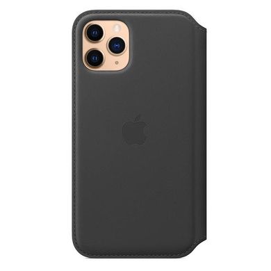 Apple iPhone 11 Pro Leather Folio - Black MX062 фото