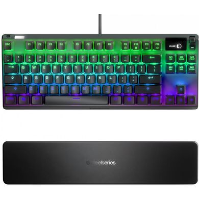 Клавіатура SteelSeries Apex Pro TKL RGB OmniPoint Switches Black (64734) фото