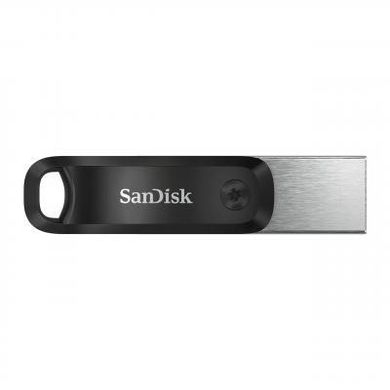 Flash пам'ять SanDisk 128 GB iXpand Go USB 3.0/Lightning (SDIX60N-128G-GN6NE) фото