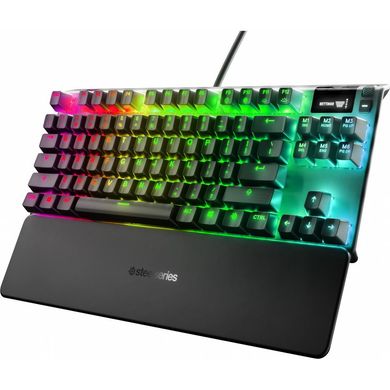 Клавіатура SteelSeries Apex Pro TKL RGB OmniPoint Switches Black (64734) фото