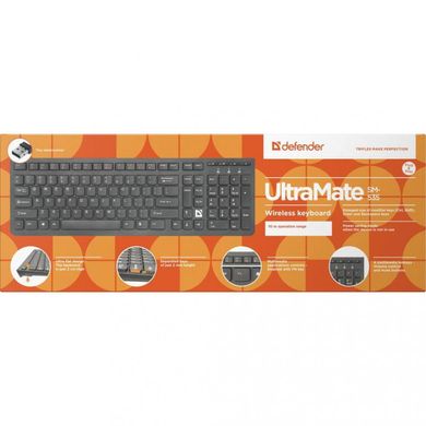 Клавіатура Defender UltraMate SM-535 Multimedia (45535) фото