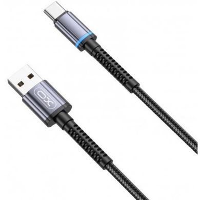 Кабель USB XO Type-C NB215 Intelligent Conversion 2.4A 1.0m Black фото