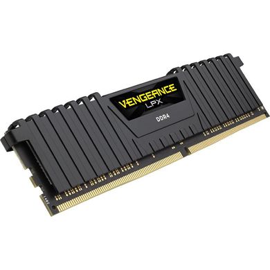 Оперативна пам'ять Corsair 16 GB (2x8GB) DDR4 3600 MHz Vengeance LPX Black (CMK16GX4M2Z3600C18) фото