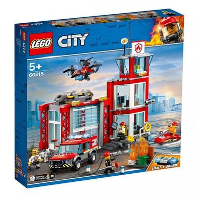 Конструктор LEGO LEGO City Пожарное депо (60215) фото