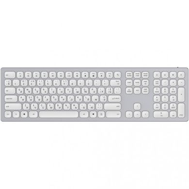Клавіатура OfficePro SK1550W Wireless White фото
