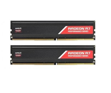 Оперативна пам'ять AMD 16 GB (2x8GB) DDR4 2400 MHz Radeon R7 Performance (R7S416G2400U2K) фото