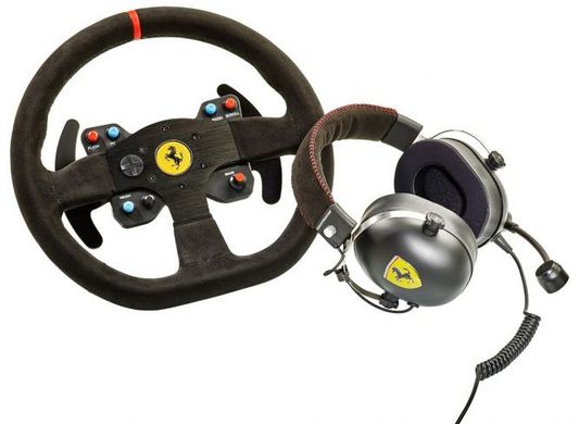 Ігровий маніпулятор Thrustmaster Race Kit Ferrari 599XX EVO Edition With Alcantara PC/PS4/PS3 (4160771) фото