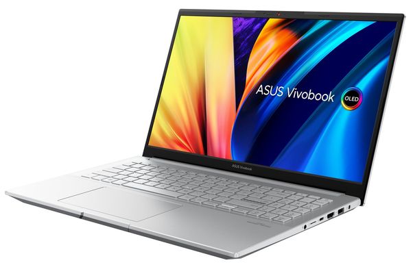 Ноутбук ASUS Vivobook Pro 15 OLED M6500QC Cool Silver (M6500QC-L1022, 90NB0YN2-M006W0) фото