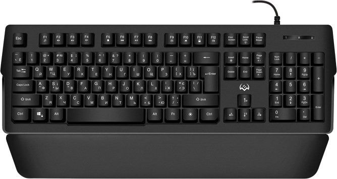 Клавіатура SVEN KB-G9400 Ukr Black фото