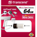 Transcend JetFlash 890 64GB USB 3.1 / Type-C Silver (TS64GJF890S) детальні фото товару