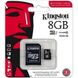Kingston 8 GB microSDHC Class 10 UHS-I Industrial + SD Adapter SDCIT/8GB детальні фото товару
